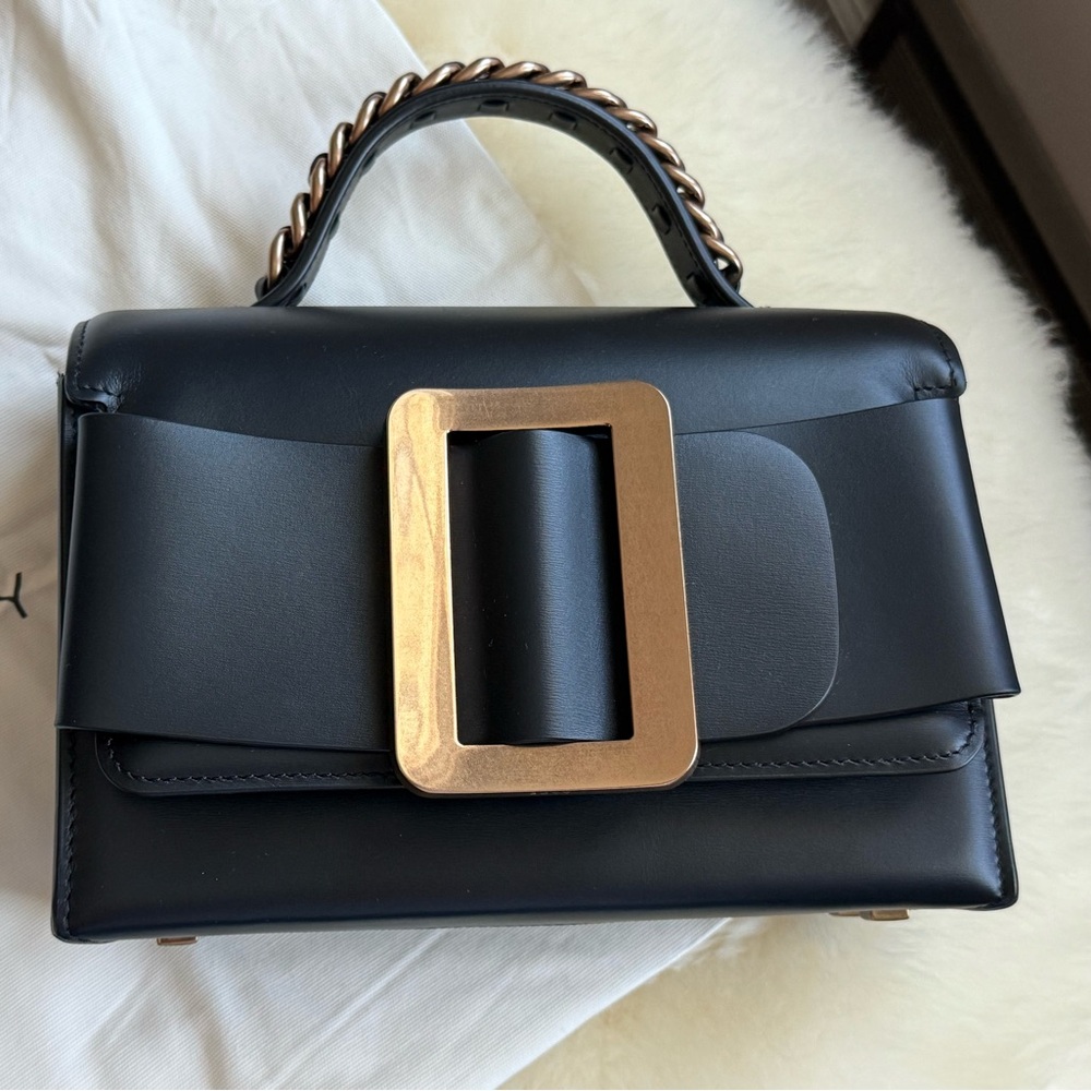 BOYY FRED 23 Black Leather Bag